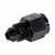 Adapter, 1/8" FPT » -4AN Male, AL, BLACK Image 1