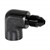 90° Adapter, 1/8" FPT » -3AN Male, BLK Image 1