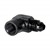 90° Adapter, 1/8" FPT » -4AN Male, BLK Image 1