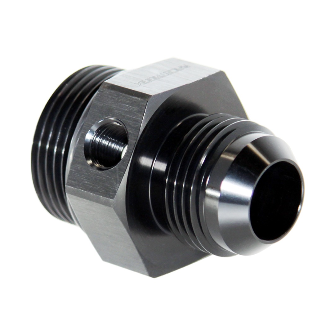 Adapter, -16 AN ORB Male to -12 AN JIC Male + 1/8