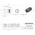 Adapter, Expander -4 AN JIC Female to -6 AN JIC Male, Black Image 3