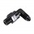 90° Swivel Adapter, -3AN » 1/8" MPT, BLK Image 1