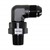 90° Swivel Adapter, -8AN » 3/8" MPT, BLK Image 2