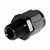 Adapter, -8AN » 3/8" MPT, BLACK Image 2