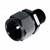Adapter, -12AN » 1/2" MPT, BLACK Image 1