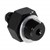 Adapter, -4AN Male» 16x1.5mm Male, BLACK Image 2