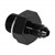 Adapter, -4AN Male» 16x1.5mm Male, BLACK Image 1