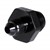 Adapter, -4AN»5/8x18 Inv Flare, BLK Image 2