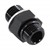 Adapter, -6 ORB Male » M14x1.5 Male, BLK Image 1