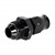 Adapter, -8AN Male » 1/2" Tube, BLACK Image 2