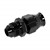 Adapter, -8AN Male » 3/8" Tube, BLACK Image 1