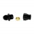 Adapter, -8AN Male » 3/8" Tube, BLACK Image 3
