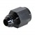 Adapter, -8AN JIC » 1/2" BSPF, Black Image 2
