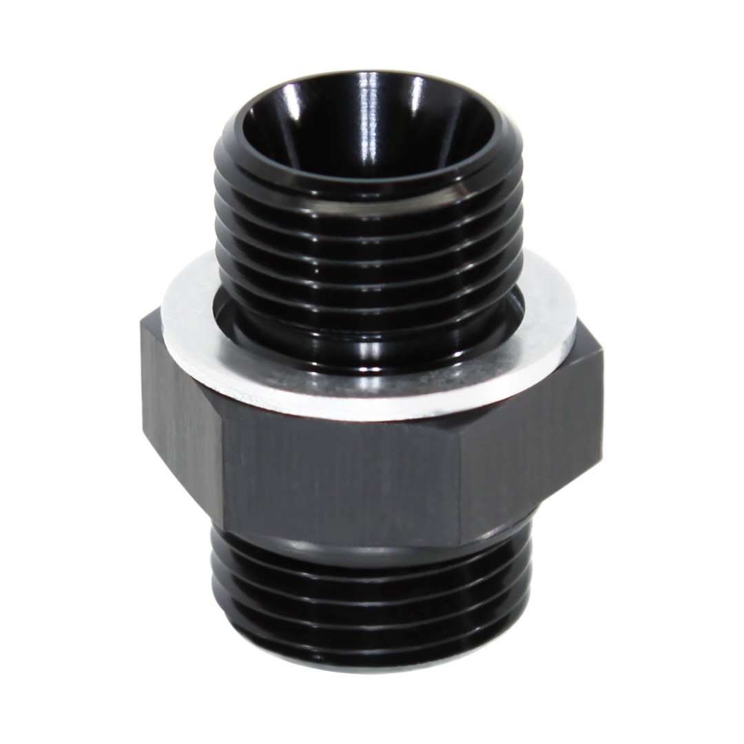  Man まとめ売り　1st〜8th Adapter, -8 ORB Male » M18x1.5 Male, BLK (ADF-8RM1815MR): AN ORB