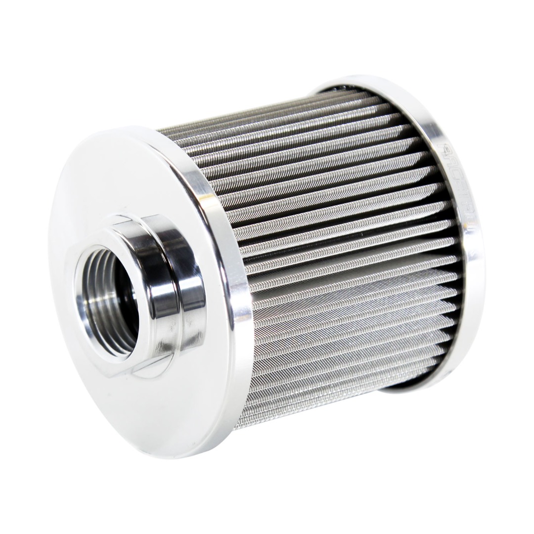 Breather, SS -12AN ORBF, Polished (BTR-12JFP): Tank Accessories