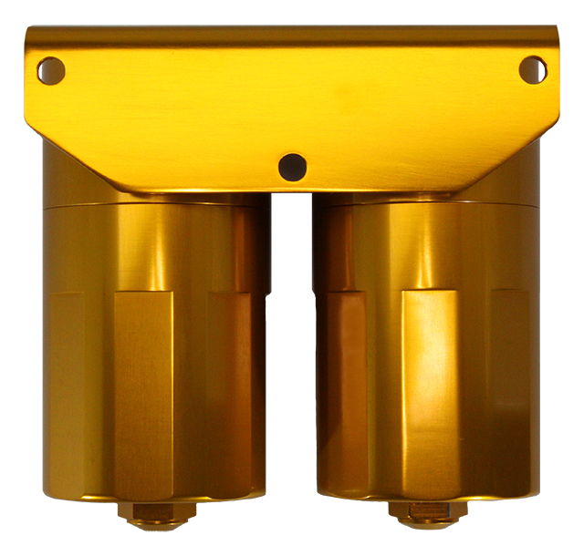 練習用具 KYOKUTOH CD-A-F Catch Can Kit, Dual -10AN GV, Bkt, GOLD (CCK-2GV6ZY): Catch