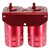 Catch Can Kit, Dual -10AN DS, Bkt, RED Image 1