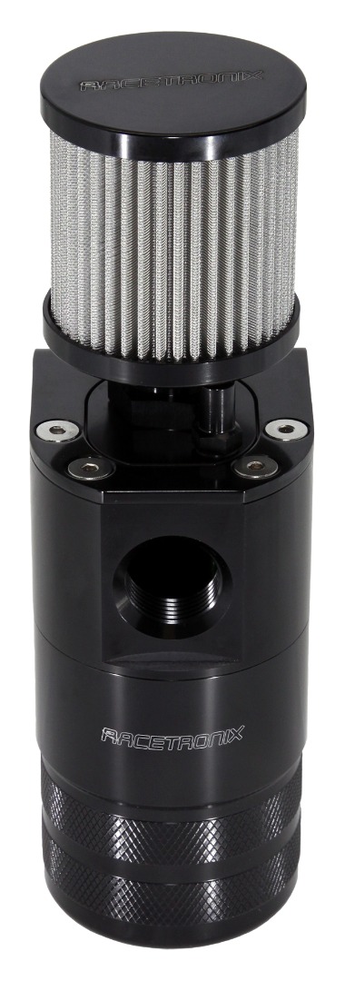 Catch Can Kit, -10AN Dipstick, Bkt, BLK (CCK-D6Z): Catch Cans