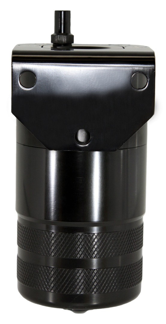 Catch Can Kit, -10AN Dipstick, Bkt, BLK (CCK-D6Z): Catch Cans