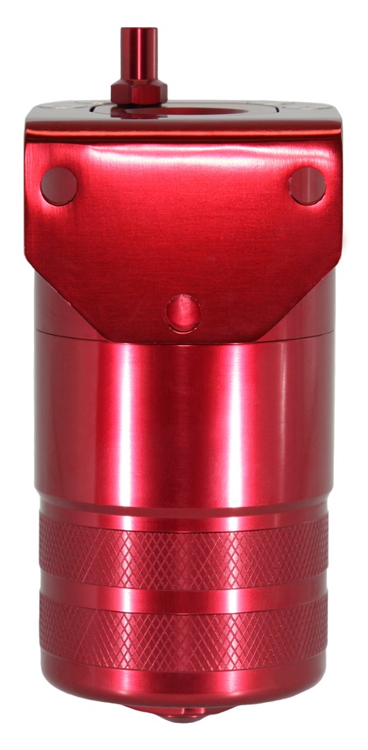 Catch Can Kit, -10AN Dipstick, Bkt, RED (CCK-D6ZR): Catch Cans