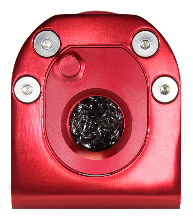Catch Can Kit, -10AN Dipstick, Bkt, RED (CCK-D6ZR): Catch Cans