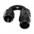 Fitting, PTFE 180° -6AN Female - BLACK Image 1