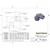 Fitting, PTFE 90° -6 AN JIC Female - Black Image 2