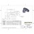 Fitting, PTFE 90° Forged Swivel, -6 AN JIC Female, Black Image 2