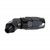 Fitting, 45° Rubber -6 » 1/8" MPT, BLACK Image 1