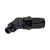 Fitting, 45° Rubber -8 » 1/4" MPT, BLACK Image 1