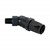 Fitting, 45° Rubber -8 » 1/4" MPT, BLACK Image 2