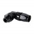 Fitting, 90° Rubber -8 » 3/8" MPT, BLACK Image 1