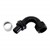 Crimp Hose Fitting, Rubber 120° -16 AN JIC Female, Black Image 2