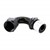 Crimp Hose Fitting, Rubber 120° -16 AN JIC Female, Black Image 1