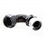 Crimp Hose Fitting, Rubber 120° -20 AN JIC Female, Black Image 2