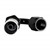 Crimp Hose Fitting, Rubber 150° -4 AN JIC Female, Black Image 2