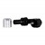 Crimp Hose Fitting, Rubber 150° -10 AN JIC Female, Black Image 1