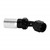 Crimp Hose Fitting, Rubber 30° -6 AN JIC Female, Black Image 2