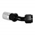 Crimp Hose Fitting, Rubber 30° -8 AN JIC Female, Black Image 2