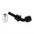 Crimp Hose Fitting, Rubber 45° -6 AN JIC Female, Black Image 2