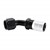 Crimp Hose Fitting, Rubber 45° -8 AN JIC Female, Black Image 2