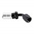 Crimp Hose Fitting, Rubber 60° -4 AN JIC Female, Black Image 2