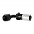 Crimp Hose Fitting, Rubber 90° -4 AN JIC Female, Black Image 2