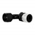 Crimp Hose Fitting, Rubber 90° -12 AN JIC Female, Black Image 2