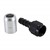 Crimp Hose Fitting, Rubber -6 AN JIC Female, Black Image 3