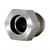 -6AN Male Fitting - Weldable - Hex Steel Image 1