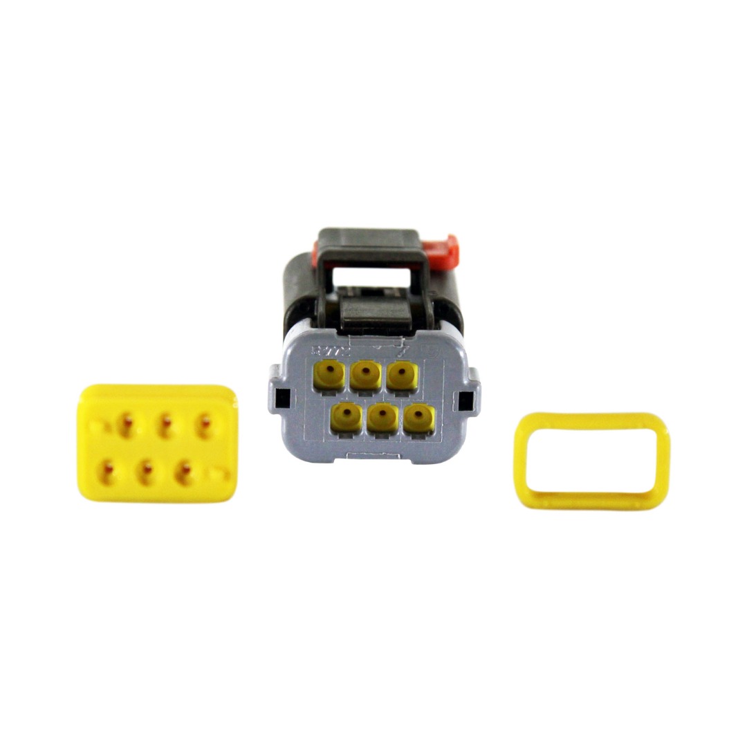 Connector Set, APEX 2.8S 6F Sealed FVQM, Gas and E85 (RCS-096 Connector Set, APEX 2.8S 6F Sealed FVQM, Gas and E85 (RCS-096