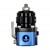 Fuel Pressure Regulator, EFI -6 AN / -6 AN, E85, Black/Blue Image 2