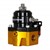 Fuel Pressure Regulator, EFI -6 AN / -6 AN, E85, Black/Gold Image 2