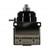 Fuel Pressure Regulator, EFI -6 AN / -6 AN, E85, Black/Green Image 1